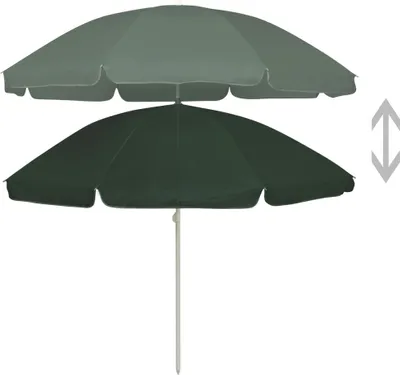 Immagine prodotto di Ombrellone da Spiaggia Verde 240 cm