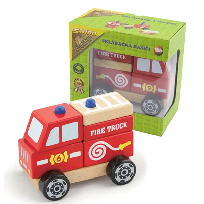 Image de Pompier en bois, pliable