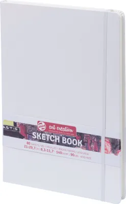 Image de Royal Talens 9314103M ROYAL TALENS Carnet de croquis Art Creation, 210 x 297 mm, blanc