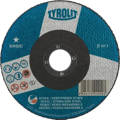 Produktbild von Trennscheibe BASIC D230x2mm gerade 2in1 Bohrung 22,23 mm
