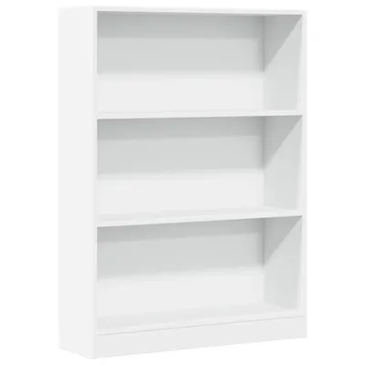 Produktbild von vidaXL Bücherregal Weiß 80x24x109 cm Holzwerkstoff
