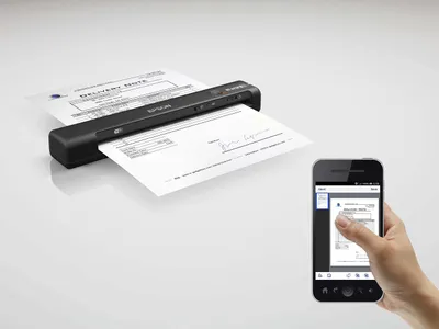 Obrázek produktu pro Epson WorkForce ES-60W, 600 x 600 DPI, 48 bit, 24 bit, 16 bit, 8 bit, 4 s/str.
