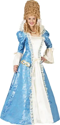 Produktbild von Barock Kostüm "Johanna" für Damen | Hellblau Größe: 32/34
