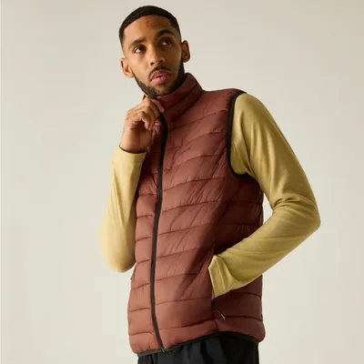 Image de Gilet sans manches Regatta Marizion pour hommes, taille : M, couleur : marron