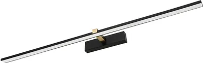 Produktbild von Spiegellampe 18W LED 90CM SCHWARZ UND GOLD