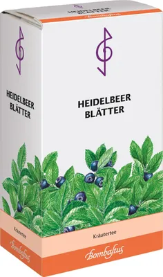 Produktbild von Heidelbeerblätter Tee 60 g