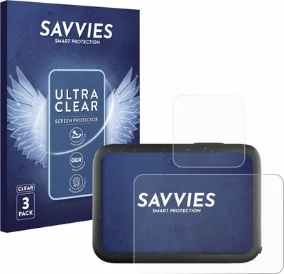 Produktbild von 6x Für GoPro Hero 12 Black Schutzfolie Savvies Displayschutz Display Schutz Folie Klar Transparent