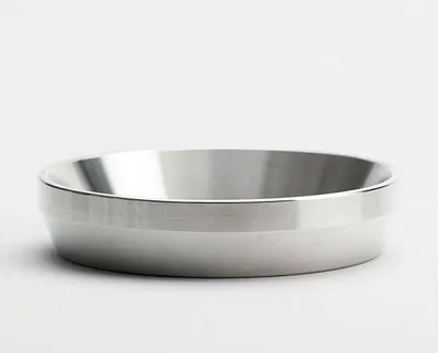 Obrázok produktu pre Dávkovací lievik – 53 mm – strieborný – s hliníkom – pre príslušenstvo na kávu Delonghi