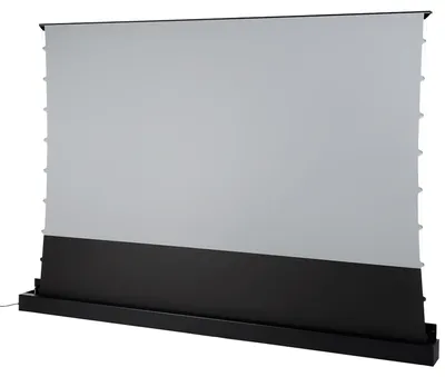 Produktbild von Celexon UST Hochkontrast Bodenscheren Leinwand - HomeCinema Plus, 120" schwarz, Motorisiert, 3,05 m (120"), 2,66 m, 149,4 cm, 16:9, Gespannter Bildschirm