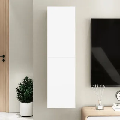 Produktbild von The Living Store TV-Schrank Weiß 30,5x30x110 cm Holzwerkstoff