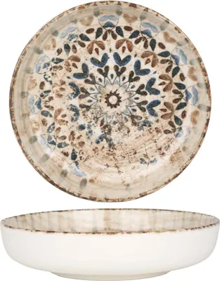 Produktbild von Rinart Tiefe Teller - Aztec - Porzellan - 17 cm (410cc)