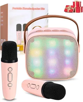 Obrázok produktu pre Karaoke súprava pre dospelých s 2 bezdrôtovými mikrofónmi