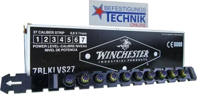 Productafbeelding van Winchester patronen 6.8/11 zwart, geschikt voor spijkerpistolen Hilti DX, Würth KFTZ 11A, Berner T 10, verpakking van 100 stuks
