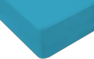 Zdjęcie produktu dla Prześcieradło Jersey 160x200 z gumką KOLOR błękitne