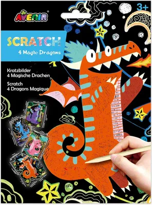 Immagine prodotto di Avenir Scratch 4 Draghi Magici