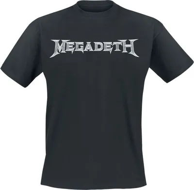Produktbild von Megadeth T-Shirt Herren Logo schwarz M