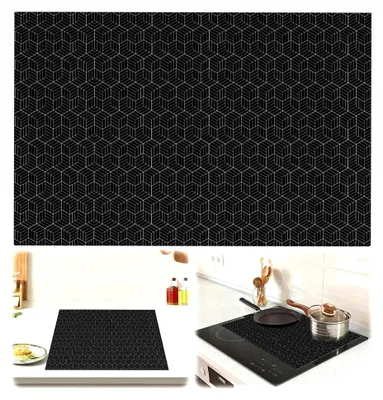 Produktbild von Silikon Schutzmatte für Induktionskochfelder, 52 x 78 cm, hitzebeständig und rutschfest, wiederverwendbar