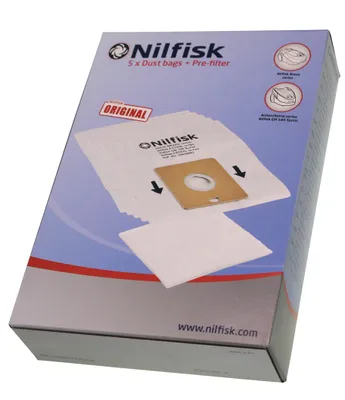 Zdjęcie produktu dla Nilfisk 30050002, Worek na kurz, Syntetyk, 4 szt., 4 szt., 1 szt.