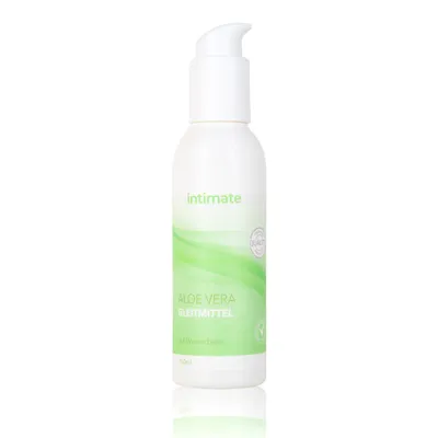 Produktbild von Intimate Aloe Vera Gleitmittel - für Frauen Gleitgel auf Wasserbasis bei Scheidentrockenheit & Wechseljahre 150ml