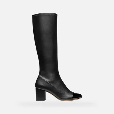 Produktbild von Geox Schwarze Damenstiefel Virnilisa 65 38,5