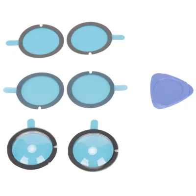 Image de Les doubles protections de lentille empêchent les rayures. Couverture de protection HD pour PC à haute transmission lumineuse pour Insta360 ONE X2