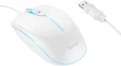 Obrázek produktu pro Drátová herní myš Hoco USB A 2400 dpi GM37 bílá