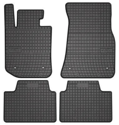 Zdjęcie produktu dla Dywaniki gumowe do BMW 3 G21 2018- (kombi) – 4 szt., czarne, dopasowane – Wielganizator SolidPRO