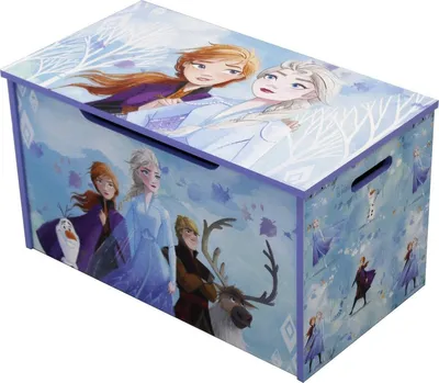 Produktbild von Frozen Spielzeugkiste mit Deckel Kinder Aufbewahrungsbox Lila
