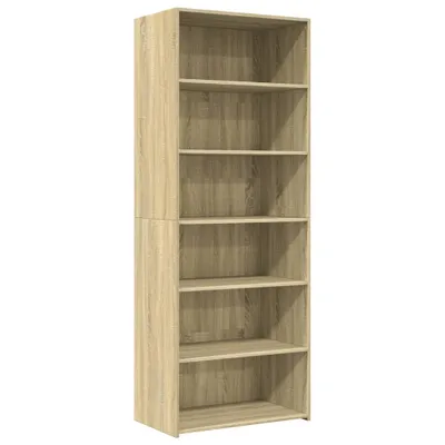 Obrázok produktu pre Vysoká skrinka dub sonoma 70x41x185 cm kompozitné drevo