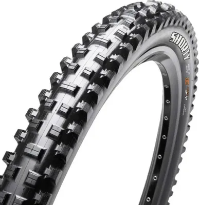 Productafbeelding van Maxxis Shorty, 27,5 inch, Wegband, Tubeless Ready (klaar voor tubeless gebruik), Technologie met opvouwbare hiel, Geschikt voor mountainbiken, Kleur: zwart