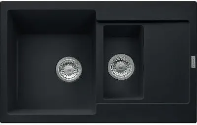 Produktbild von Franke Maris - Fragranit-Spüllbecken MRG 651-78, 780x500 mm, schwarz matt 114.0637.579