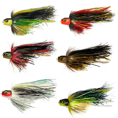 Produktbild von Westin Monsterfly 22cm 44g Slow Sinking - Hechtköder, Farbe:Fire