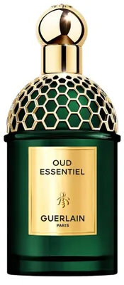 Zdjęcie produktu dla Guerlain Absolus Allegoria Oud Essentiel, Unisex, 125 ml, Butelka jednorazowa, Perfumy w płynie, Geranium, Szafran, Agarwood, Drzewo cedrowe, Różowy