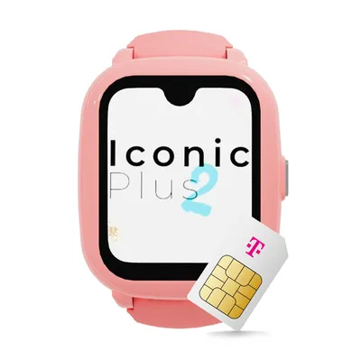 Produktbild von Iconic Plus 2 Kinder Smartwatch in Candy Candy - Exklusiv mit der Telekom Karte