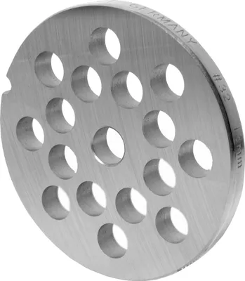 Produktbild von Fleischwolfscheibe, Lochscheibe aus Inox Stahl Größe 32 in 13,0 mm Bohrung von WolfCut