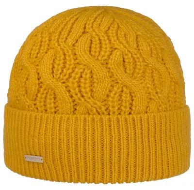 Produktbild von Seeberger Landesta Umschlagmütze Strickmütze Damenmütze Wintermütze Beanie Damen