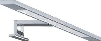 Produktbild von EGLO LED Spiegelleuchte Imene, Lampe Spiegel Badezimmer, Alu in chrom, Glas satiniert in weiss neutralweiß