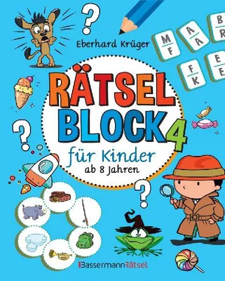 Produktbild von Rätselblock 4 für Kinder ab 8 Jahren (5 Exemplare à 3,99)
