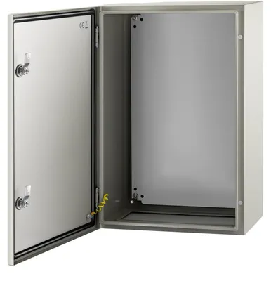 Image de VEVOR Boîtier en acier NEMA, 24 x 16 x 10'' Boîtier deen acier NEMA 4X, IP66 étanche à l'eau et à la poussière, boîtier de raccordement électrique pour l'extérieur/l'intérieur, avec plaque de montage