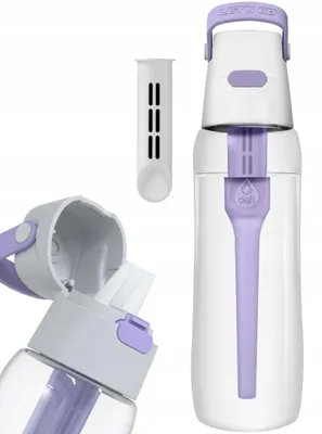 Produktbild von Dafi Solid Filterflasche 0,7 L Lavendel BPA-frei