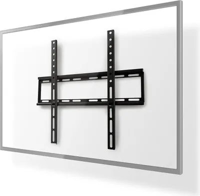 Immagine prodotto di Nedis supporto fisso a parete per TV - 23 - 55 " - peso massimo dello schermo supportato: 35 kg - distanza minima dalla parete: 23 mm - acciaio - nero