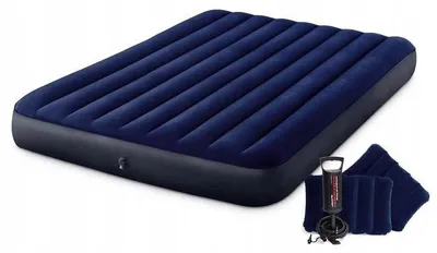 Produktbild von Intex 4902248503953 Luftmatratze 203x152x25cm mit Pumpe
