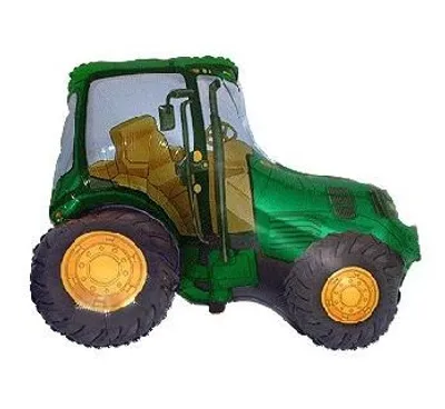 Zdjęcie produktu dla Zielony balon traktor - farma - 60 cm