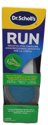 Produktbild von Dr Scholls Einlegesohlen Laufzubehör Komfortsohlen RUN Dämpfungssystem für mehr