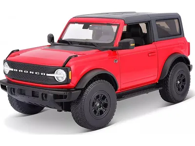 Obrázek produktu pro Maisto Ford Bronco Wildtrak 2021 1:18 červená