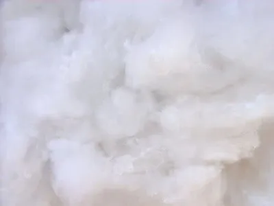 Produktbild von Superflausch Füllwatte aus 100 % Polyester, weiss, silikonisiert, 5 kg, fein