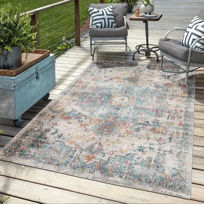 Image de Tapis d'extérieur robuste au design moderne