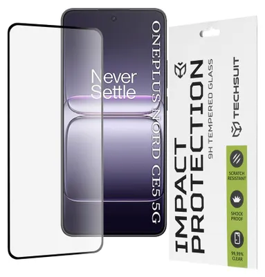 Obrázok produktu pre Techsuit - 111D Full Cover / Full Glue ochranné sklo pre OnePlus Nord CE5 - čierne