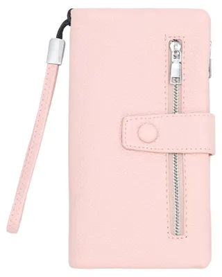 Produktbild von Geldbörse mit Reißverschluss - Rosa - Mini-Tasche für Damen