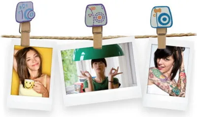 Produktbild von Fujifilm Instax Design Clips, Mehrfarbig, 10 Stück(e)